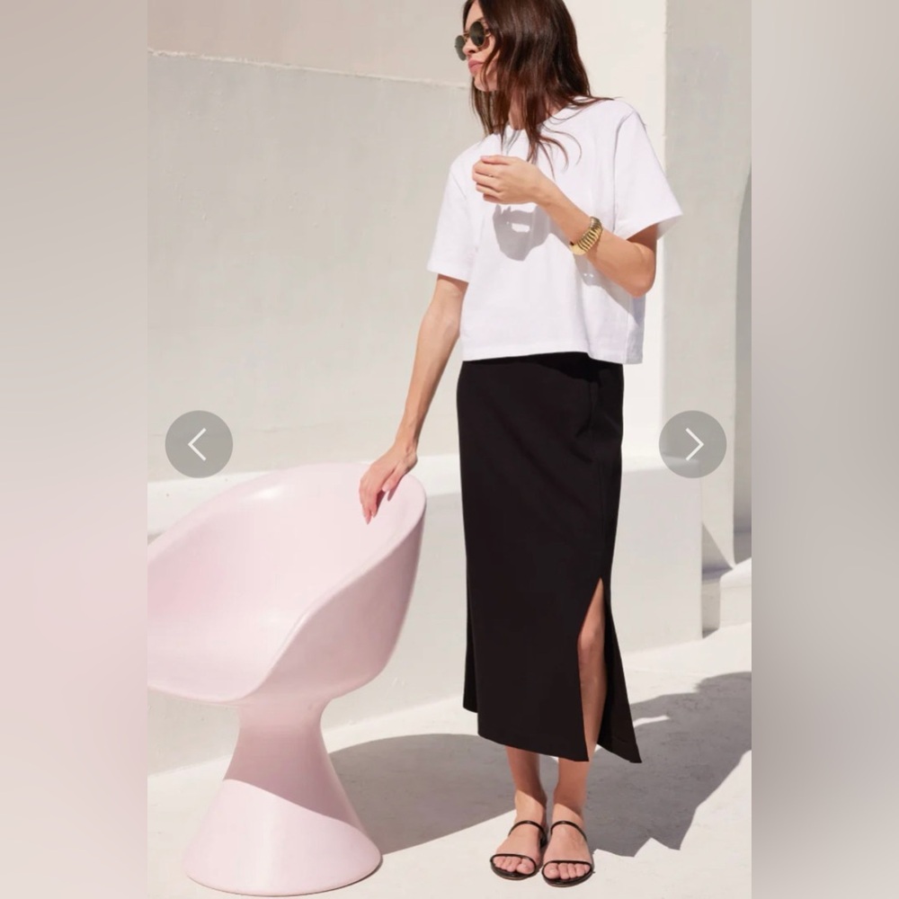 AYR The High Hopes Skirt in Black - Picture 3 of 9